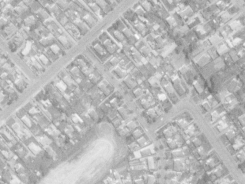 22 Christian Street from the air, 1975-1979