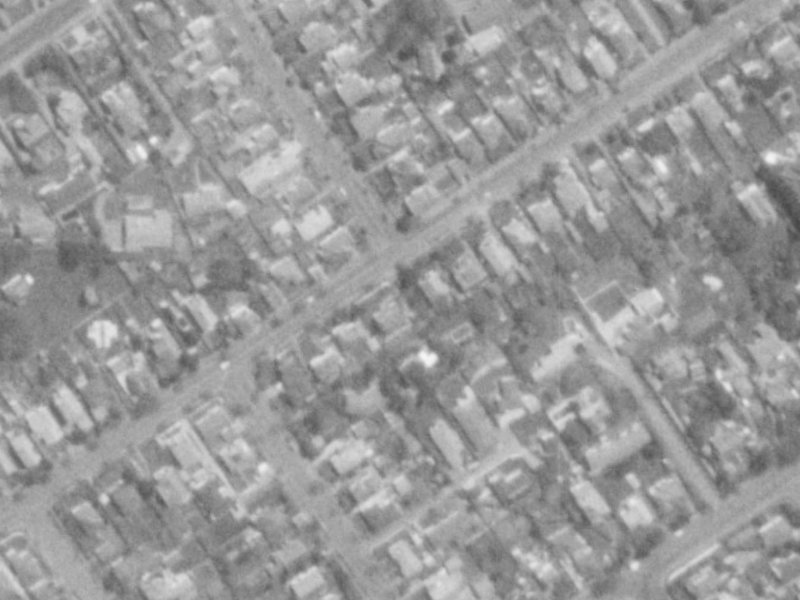 48 Tomes Road from the air, 1975-1979