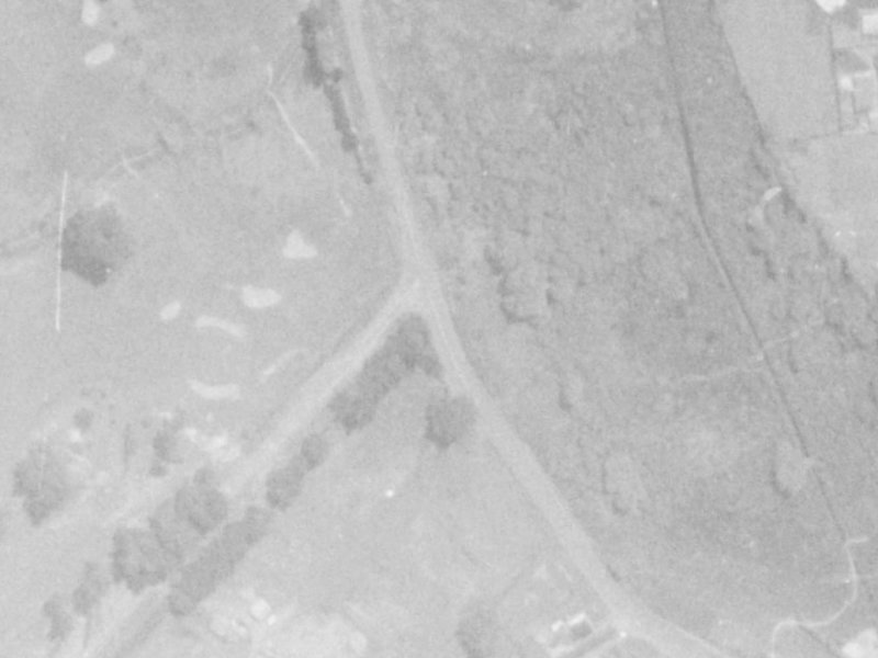 58 Broomfield Terrace from the air, 1975-1979