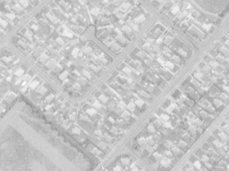 15 Banbury Street from the air, 1975-1979