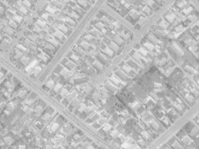 7 Hudson Street from the air, 1975-1979