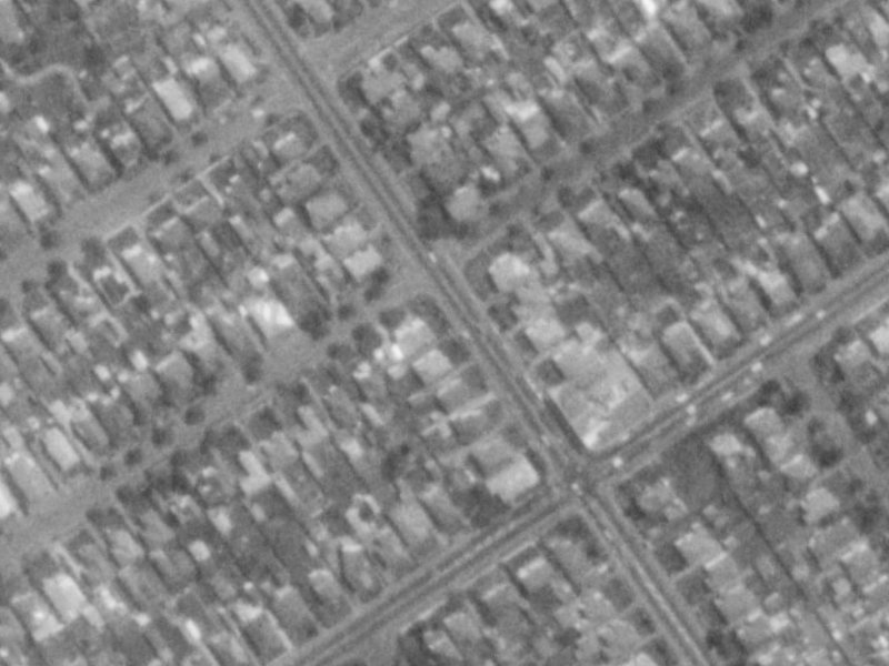 257 Cranford Street from the air, 1975-1979