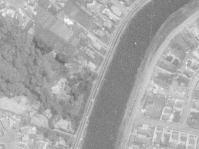 221 New Brighton Road from the air, 1975-1979