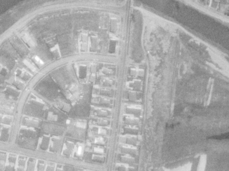 153 Avondale Road from the air, 1975-1979