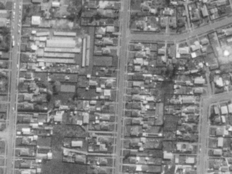 98A Baker Street from the air, 1975-1979