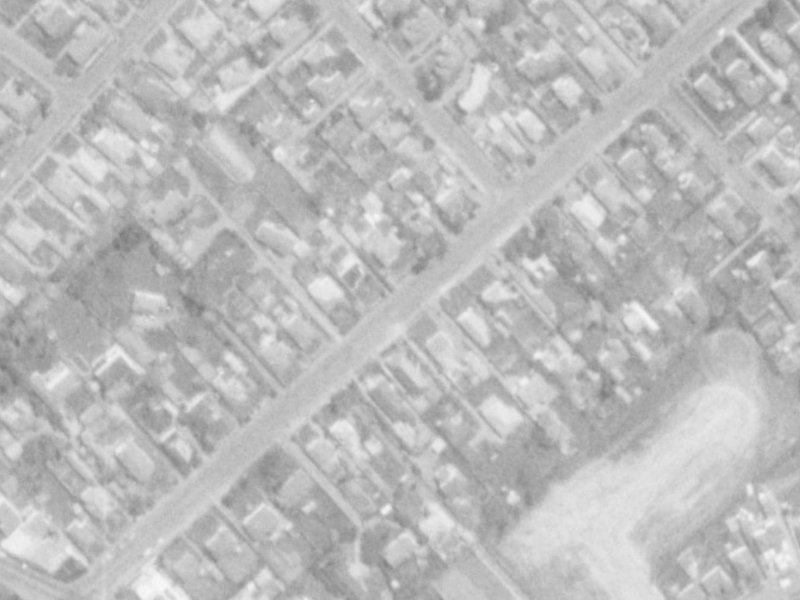 56 Aorangi Road from the air, 1975-1979