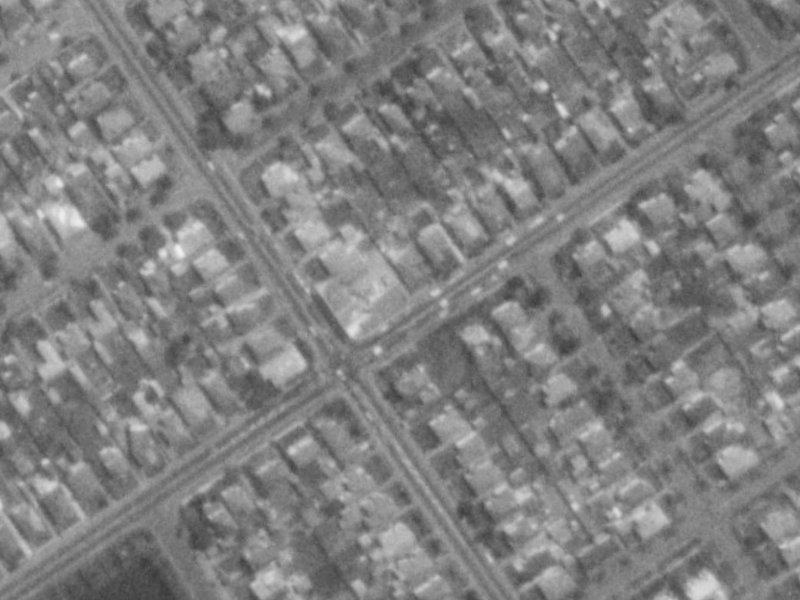 213 Innes Road from the air, 1975-1979