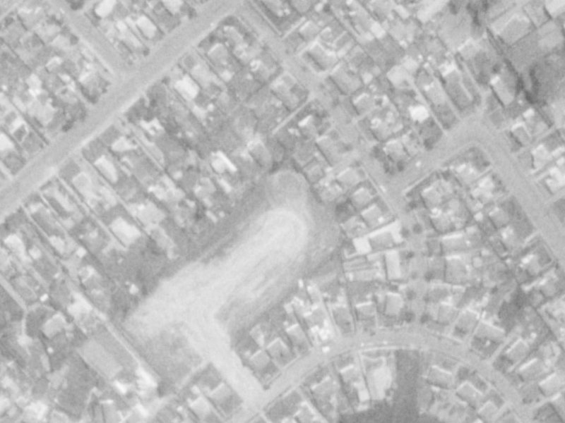 27 Resolution Place from the air, 1975-1979