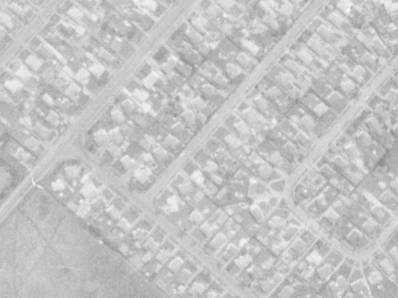 7 Heath Street from the air, 1975-1979