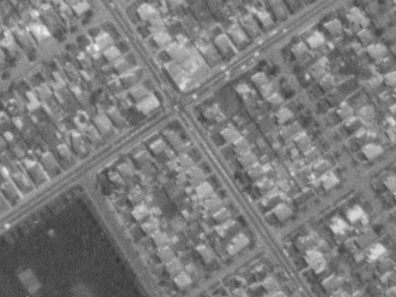 243E Cranford Street from the air, 1975-1979