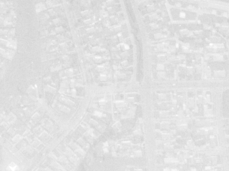 3-5 Orion Street from the air, 1975-1979