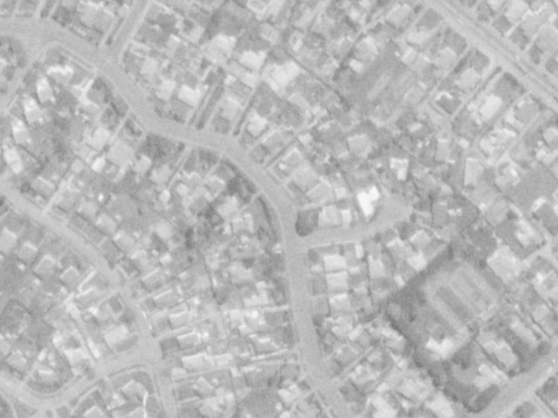 78 Brookside Terrace from the air, 1975-1979