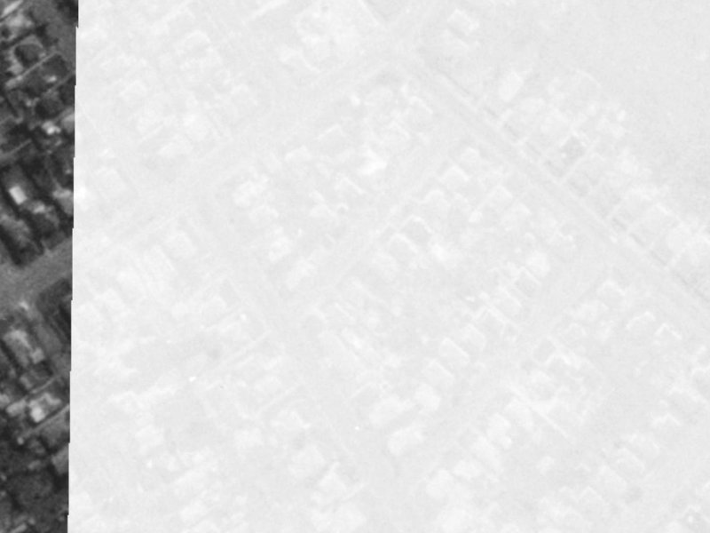 109 Flockton Street from the air, 1975-1979