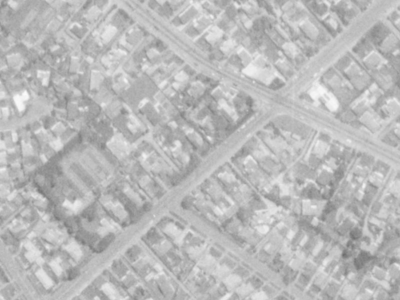 96-100 Aorangi Road from the air, 1975-1979