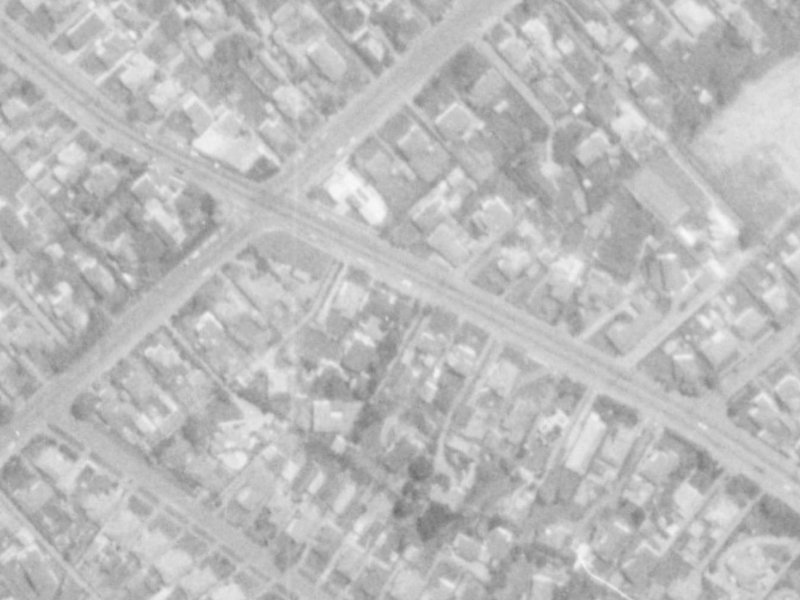 167 Wairakei Road from the air, 1975-1979