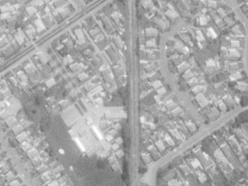 2 Saint James Avenue from the air, 1975-1979