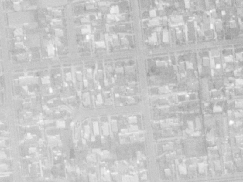 159 Queensbury Street from the air, 1975-1979