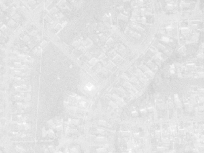 55 Emmett Street from the air, 1975-1979