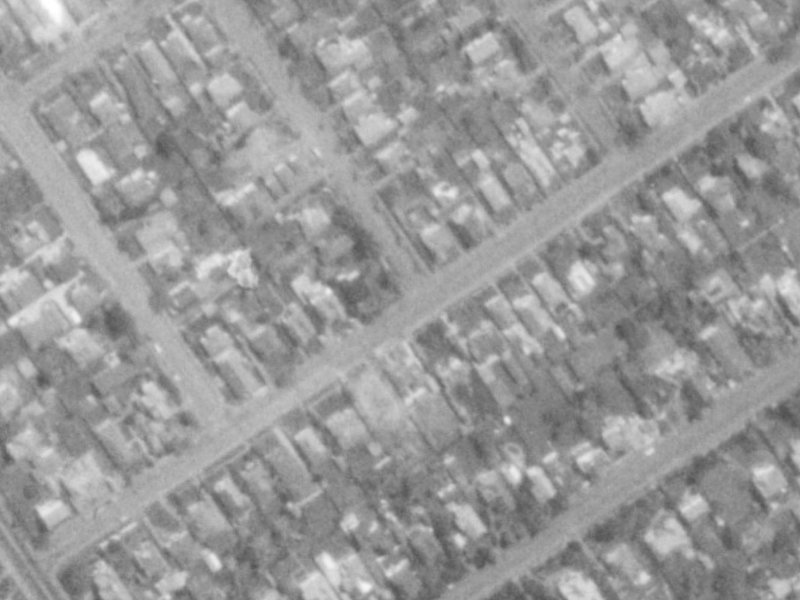 37 Mays Road from the air, 1975-1979