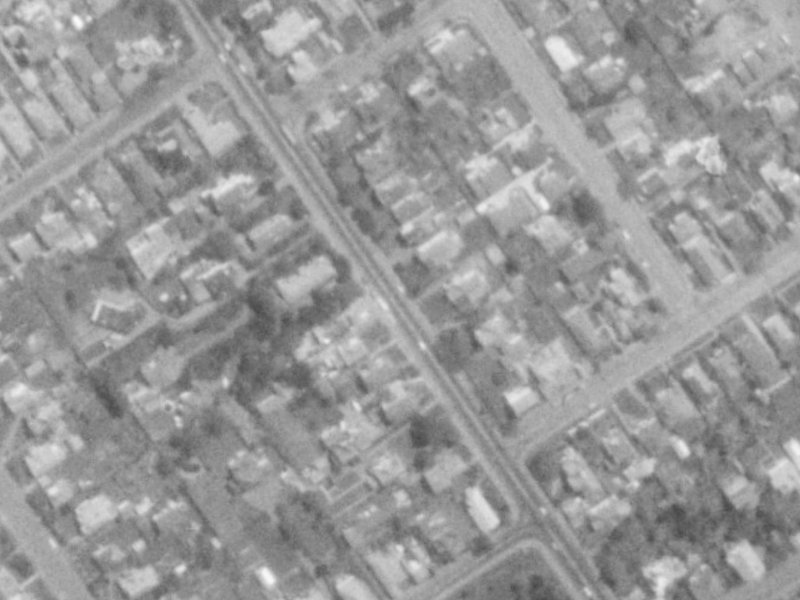 354 Papanui Road from the air, 1975-1979