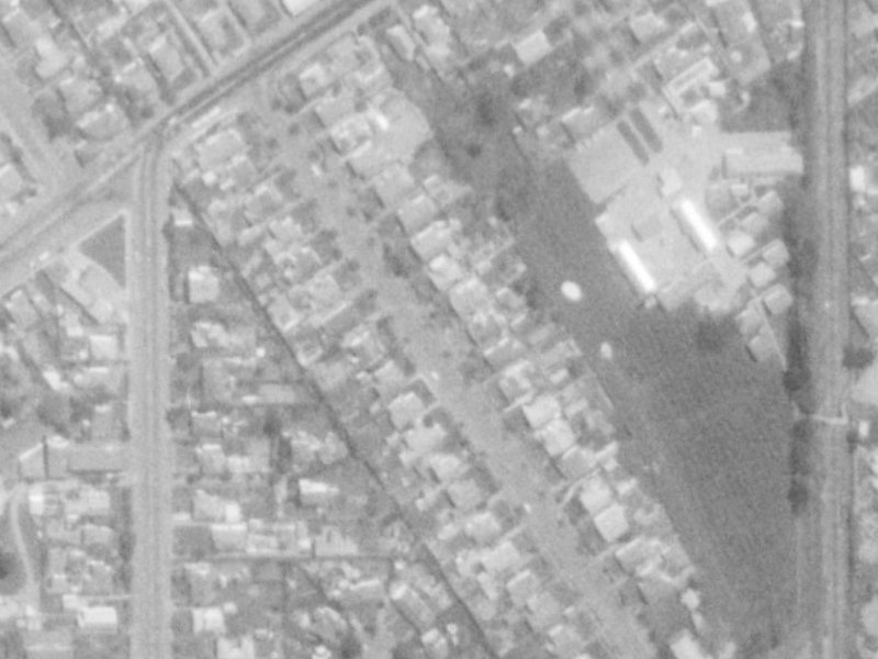80 Westholme Street from the air, 1975-1979