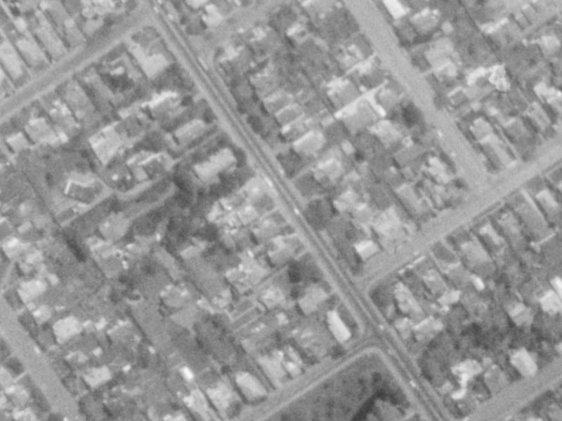 371A Papanui Road from the air, 1975-1979