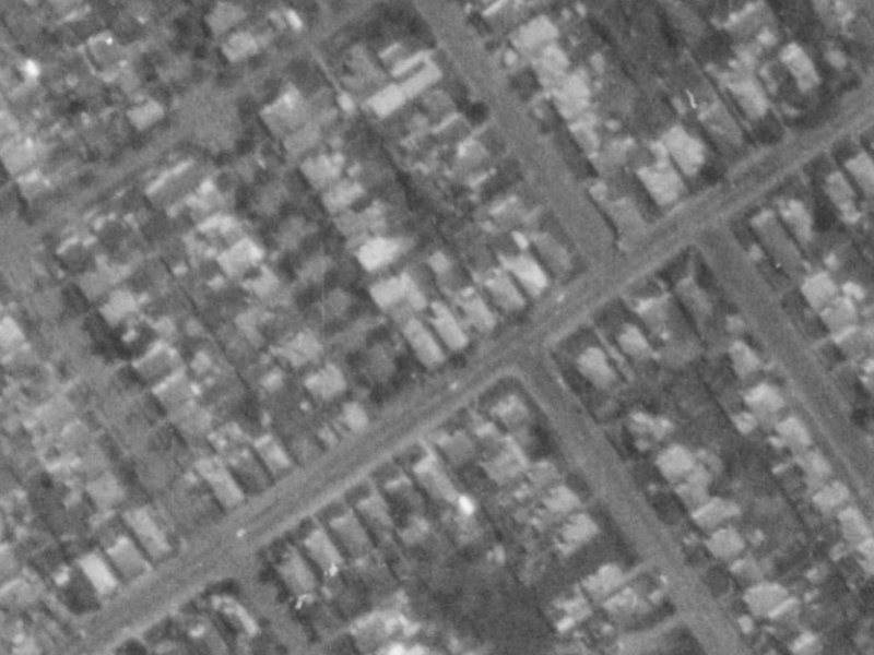 68 Mayfield Avenue from the air, 1975-1979