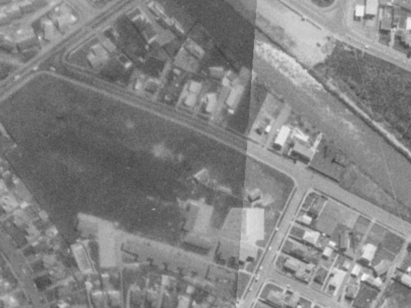 23 Falconwood Grove from the air, 1975-1979