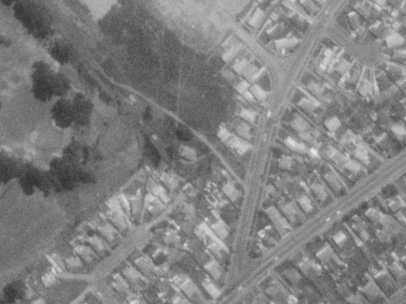 3 Briarmont Street from the air, 1975-1979