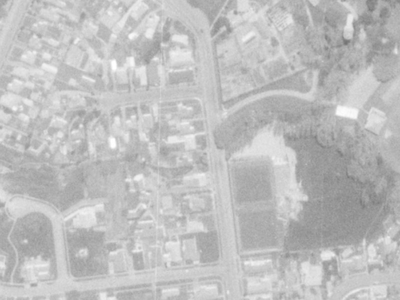 339 Avonhead Road from the air, 1975-1979