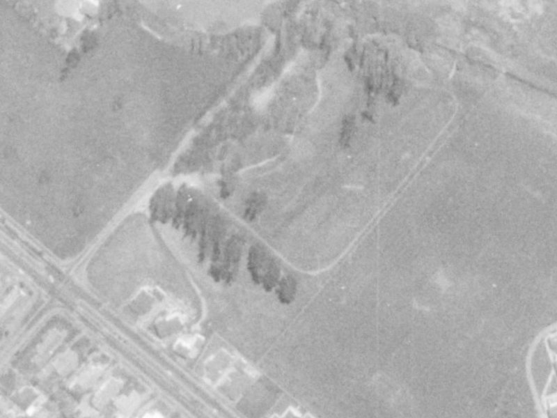 27 Rembrandt Place from the air, 1975-1979
