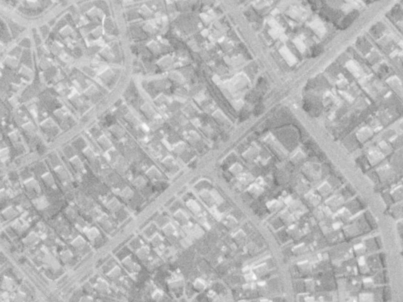 134 Aorangi Road from the air, 1975-1979