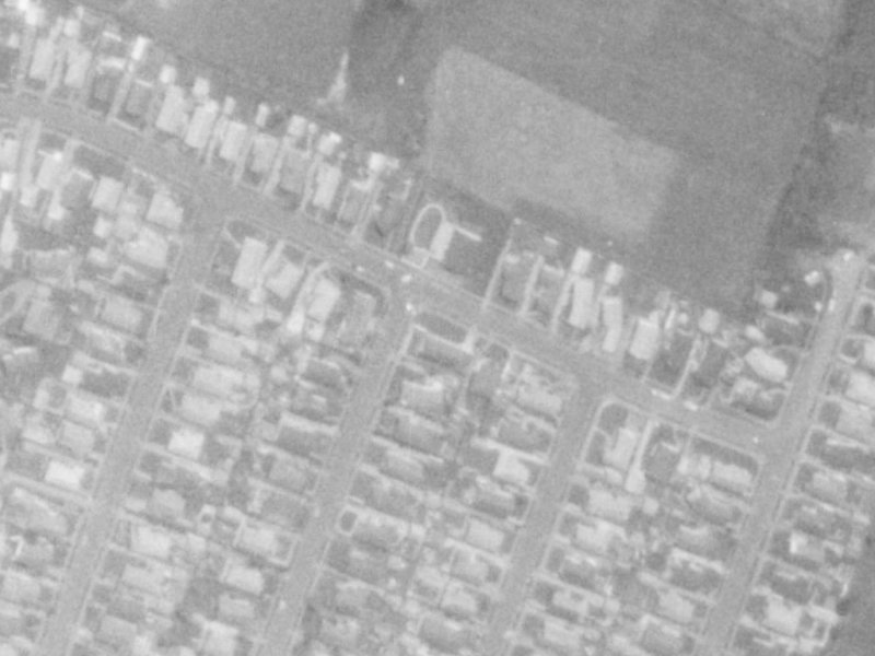 32 Belmont Street from the air, 1975-1979