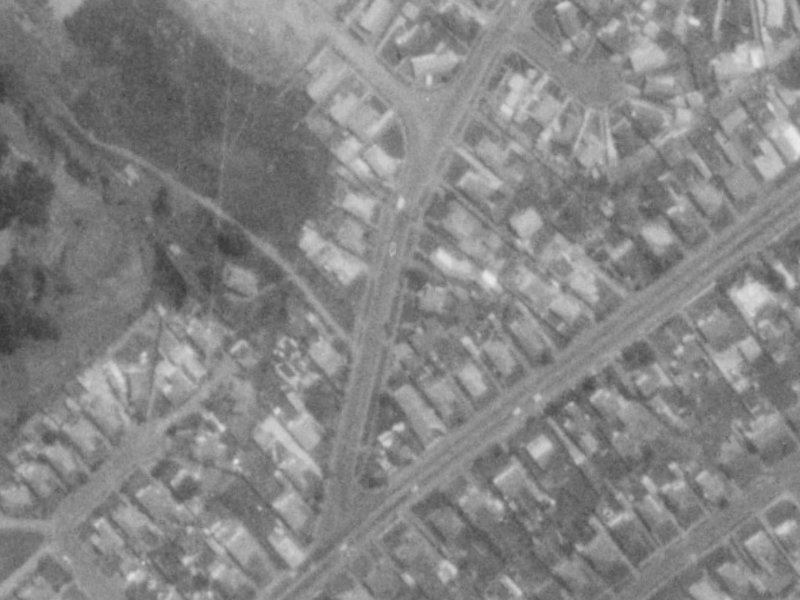 10 Orrick Crescent from the air, 1975-1979