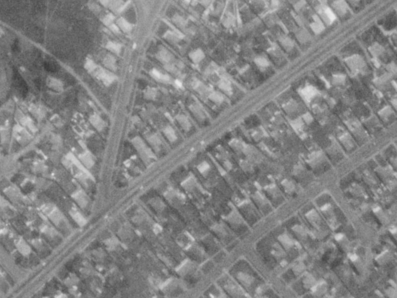 288 Wainoni Road from the air, 1975-1979