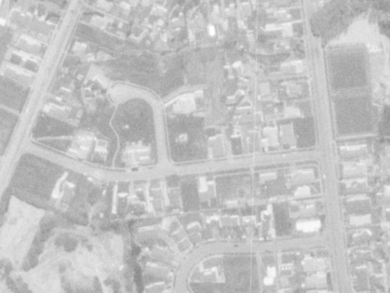 14 Strathean Avenue from the air, 1975-1979