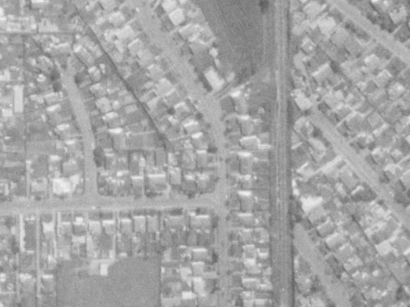 27 Westholme Street from the air, 1975-1979