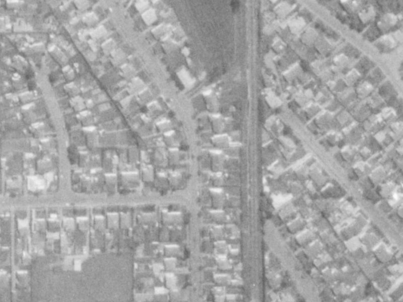 40 Westholme Street from the air, 1975-1979