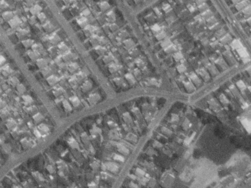 52 Westminster Street from the air, 1975-1979