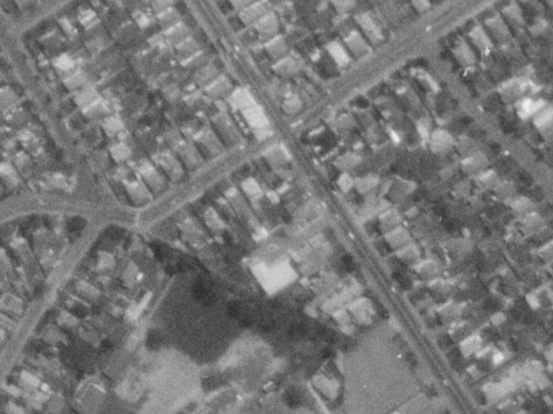 153 Cranford Street from the air, 1975-1979
