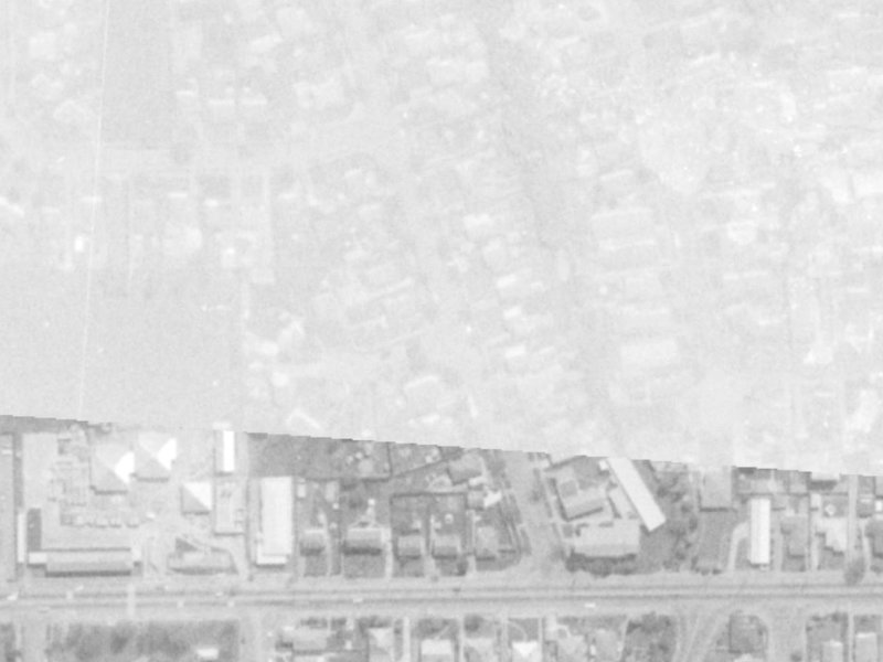 11 Emmett Street from the air, 1975-1979