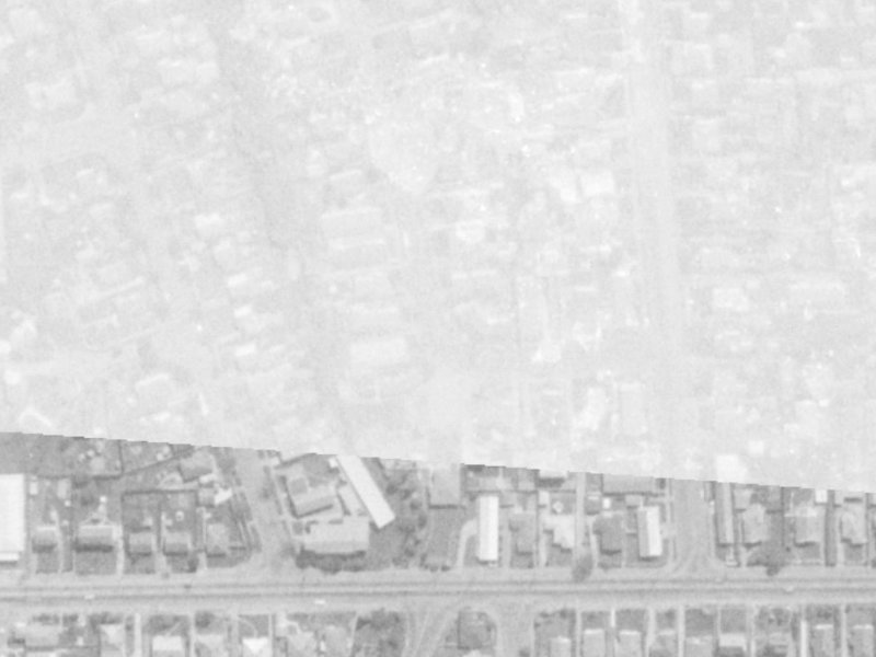 10 Arawa Street from the air, 1975-1979