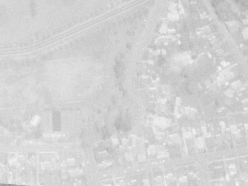 76 Cresswell Avenue from the air, 1975-1979