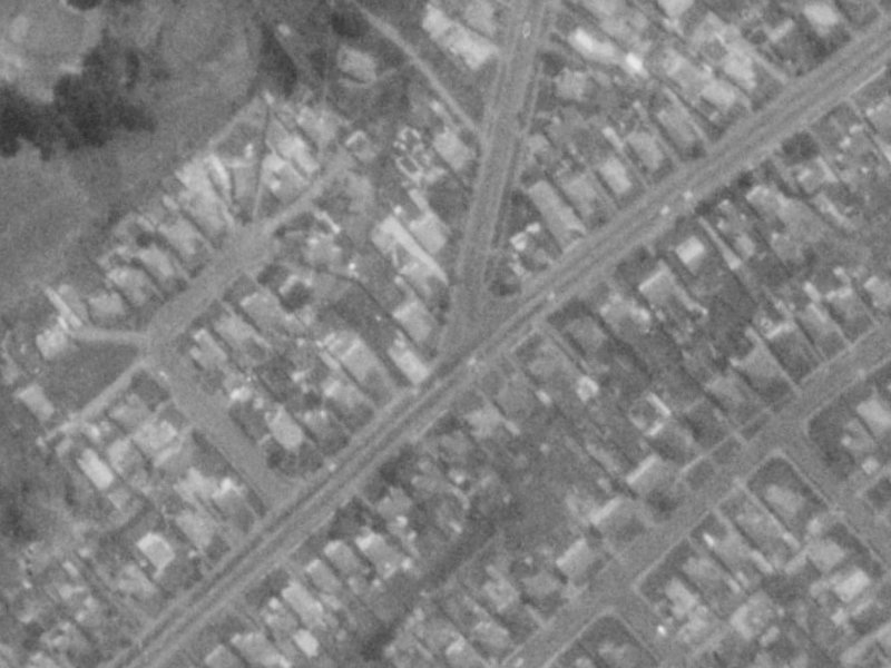 281 Wainoni Road from the air, 1975-1979