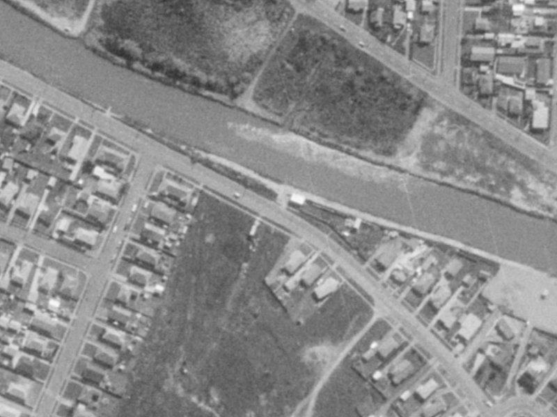 74 Bexley Road from the air, 1975-1979