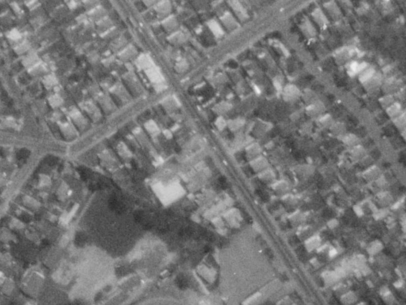 145 Cranford Street from the air, 1975-1979