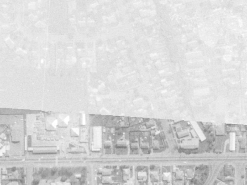 3 Allison Place from the air, 1975-1979
