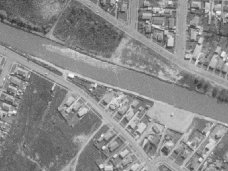 85 Bexley Road from the air, 1975-1979