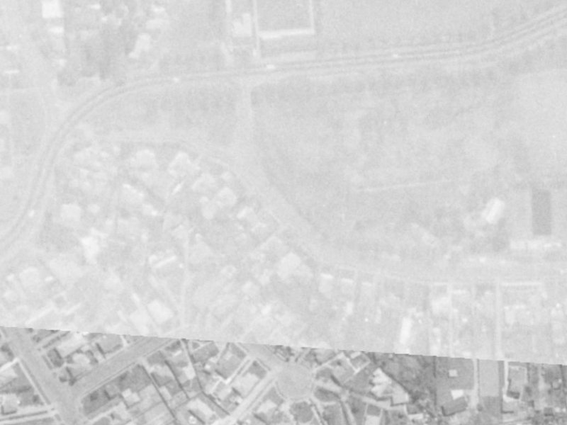 28 Cresswell Avenue from the air, 1975-1979