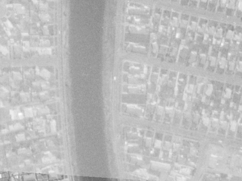 1064 Avonside Drive from the air, 1975-1979